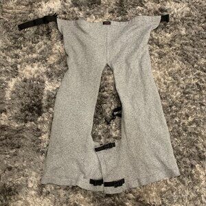 Tuff-n-lite Interlock Long Apron Heavy Duty Cut Resistant SZ 32 made in USA Grey